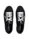 Calvin Klein VULC FLATFORM CTN LO Siyah Kadın Spor Ayakkabı & Sneaker