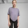 Puma STUDIO TWIST TEE Mor Kadın T-Shirt