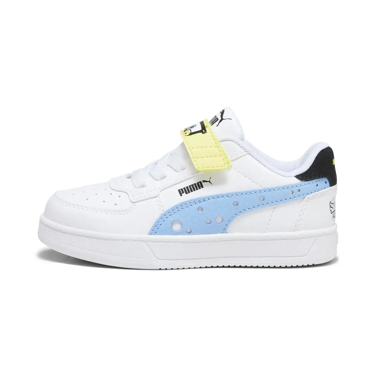 Puma Caven 2.0 Spongebob AC+ PS Beyaz Çocuk Günlük Spor Ayakkabı