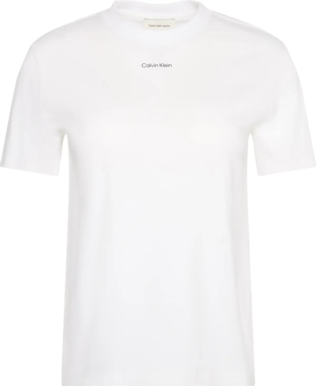 Calvin Klein SS 20s CLASSIC LOGO TEE Kadın Beyaz T-Shirt