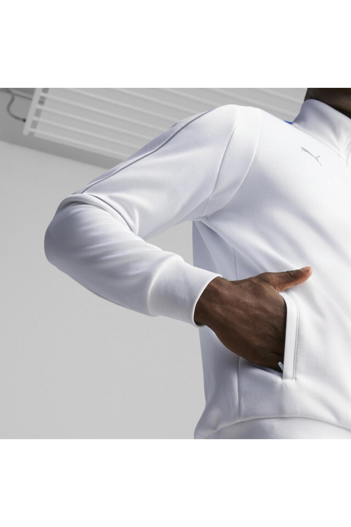 Puma Bmw Mms Mt7 Track Jacket Beyaz Erkek Track Jacket