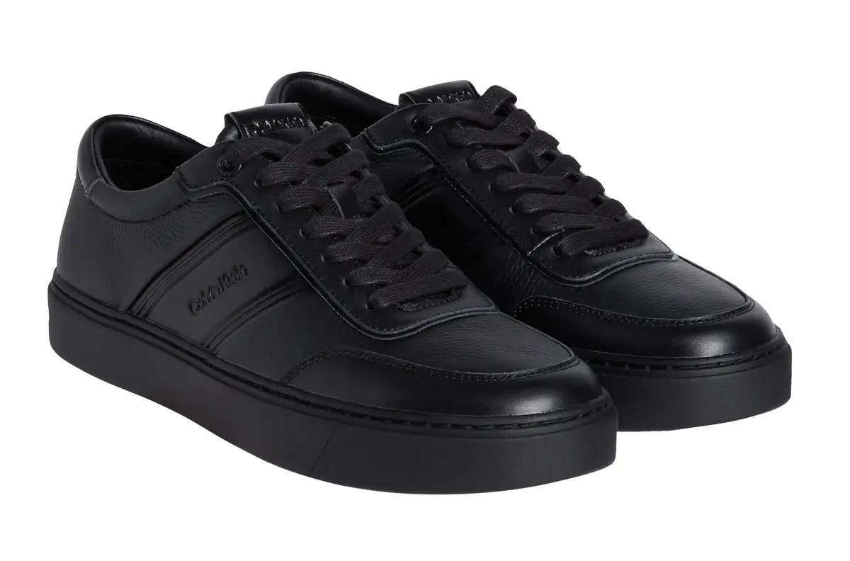 Calvin Klein CLEAN CUP LOW LACE T, 0GJ Siyah Erkek Spor Ayakkabı