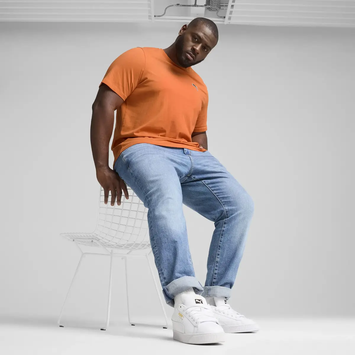 Puma BETTER ESSENTIALS Tee Turuncu Erkek T-Shirt