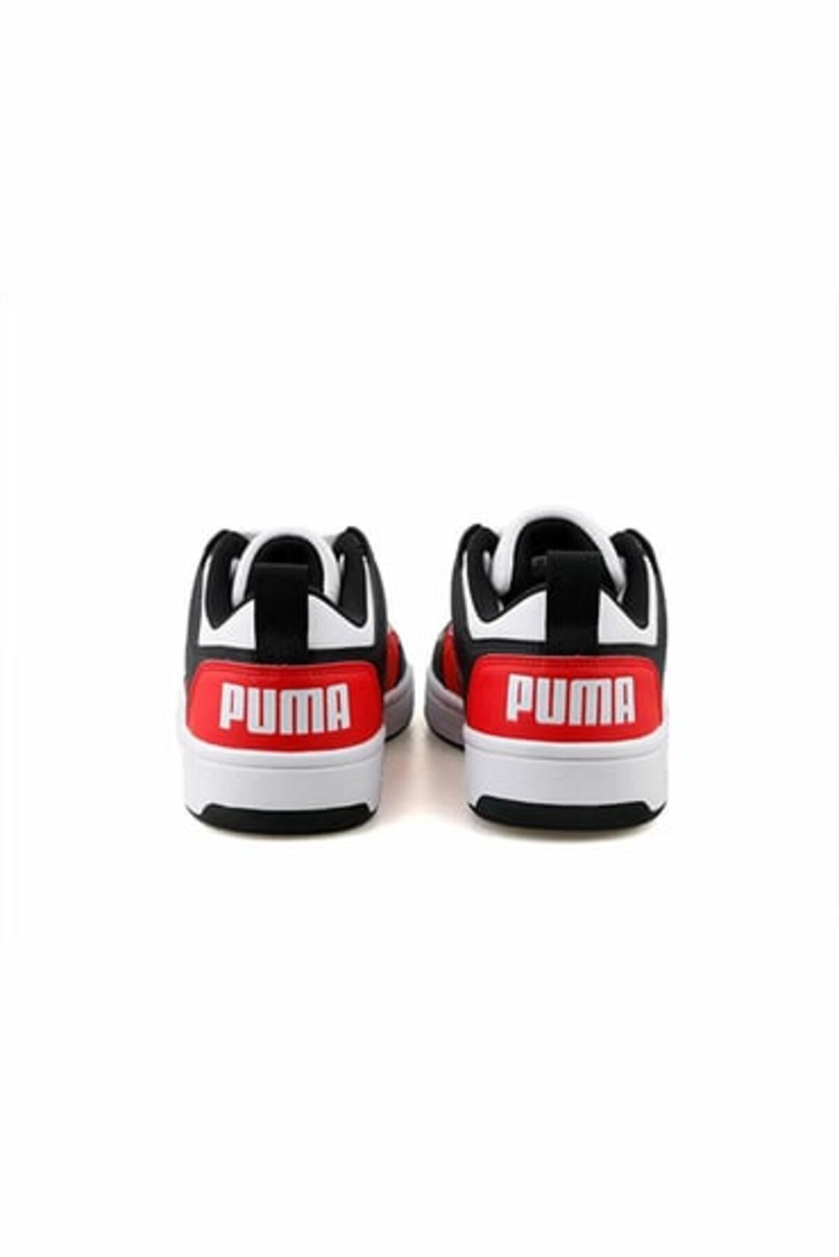 Puma Rebound Layup Lo SL Jr Beyaz Kadın Spor Ayakkabı