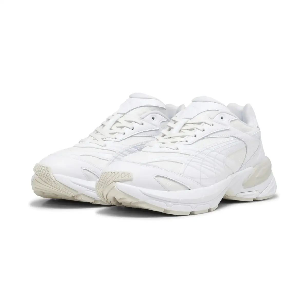 Puma Velophasis Luxe Sport II Beyaz Unisex Günlük Spor Ayakkabı