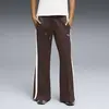 PUMA T7 Relaxed Flared Pants Kahverengi Kadın Eşofman Altı