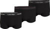 Calvin Klein LOW RISE TRUNK 3PK Erkek Siyah Boxer Set