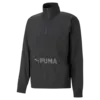 Puma Fit Heritage Woven 1/2 Zip Siyah Erkek Fermuarlı Sweatshirt