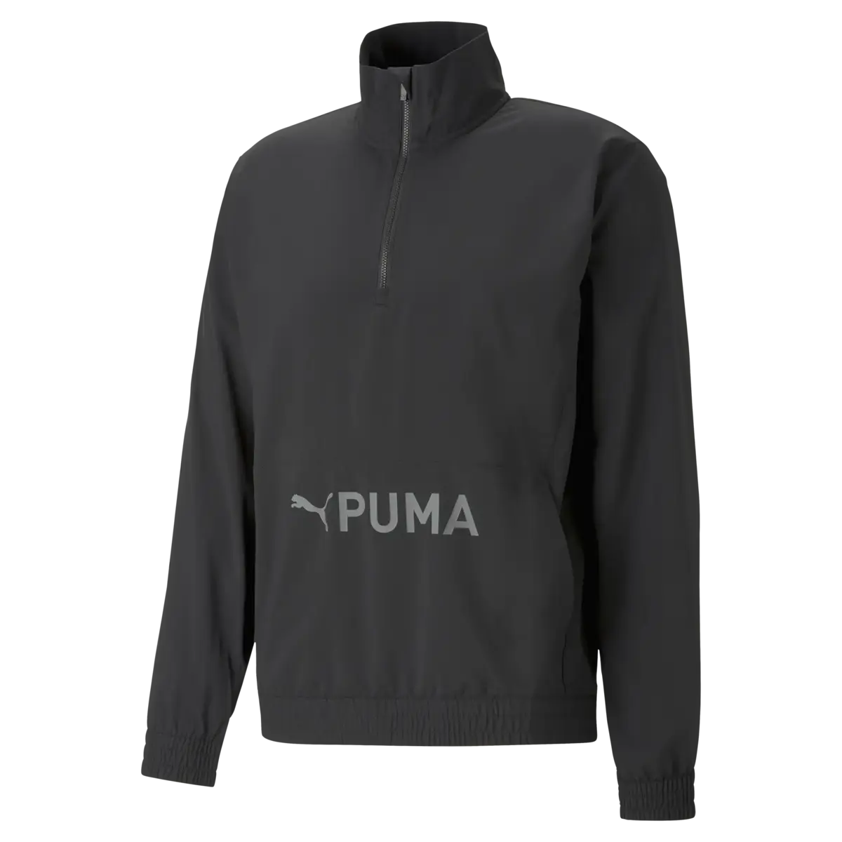 Puma Fit Heritage Woven 1/2 Zip Siyah Erkek Fermuarlı Sweatshirt