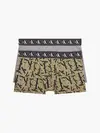 Calvin Klein 2PK TRUNK Erkek Kahverengi Boxer Set