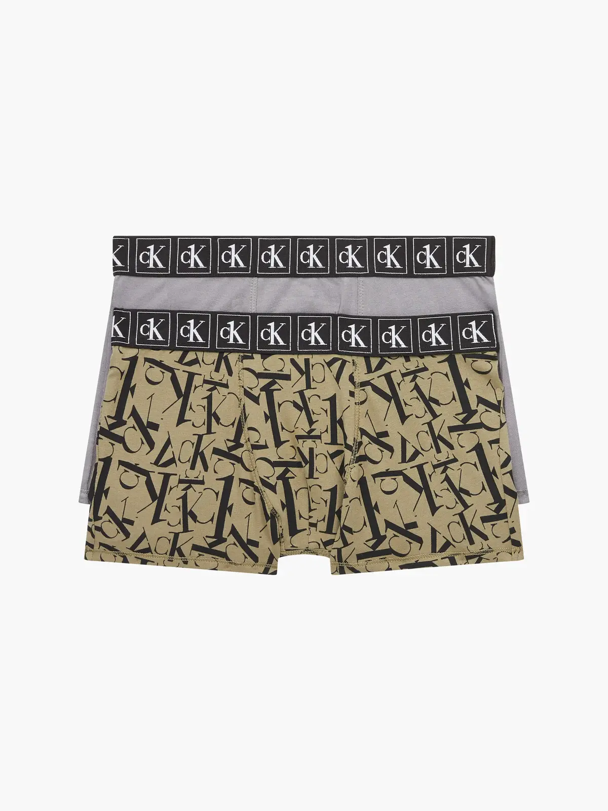 Calvin Klein 2PK TRUNK Erkek Kahverengi Boxer Set