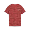 Puma MID90S AOP Tee Kırmızı Unisex T-Shirt & Polo