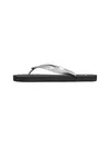 Calvin Klein BEACH SANDAL MONOLOG Gri-Siyah Kadın Parmak Arası Terlik