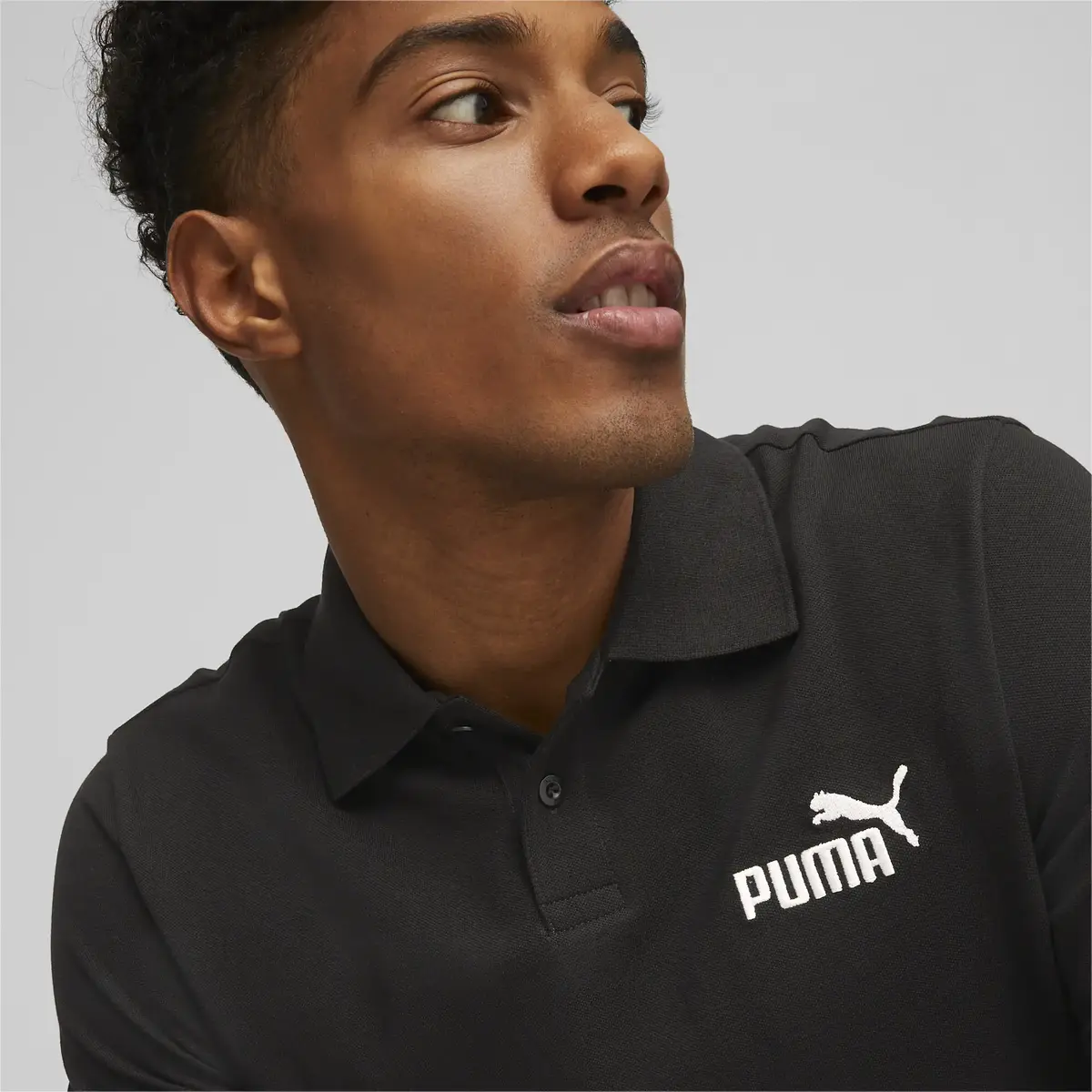 Puma ESS Pique Polo Siyah Erkek Polo T-Shirt