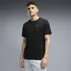 PUMA ESS ELEVATED Tee Siyah Erkek T-Shirt