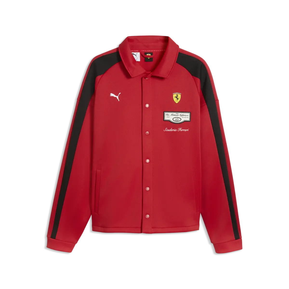 PUMA Ferrari T7 Track Jkt Kırmızı Erkek Ceket