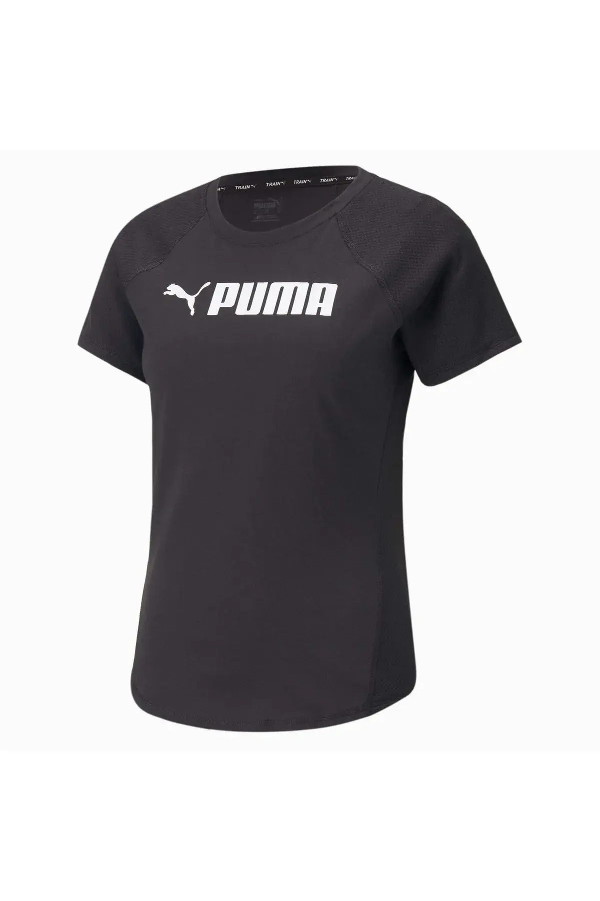 Puma Fit Logo Tee Siyah Kadın T-shirt