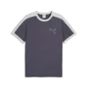 PUMA T7 Ringer Tee Mavi Erkek T-Shirt