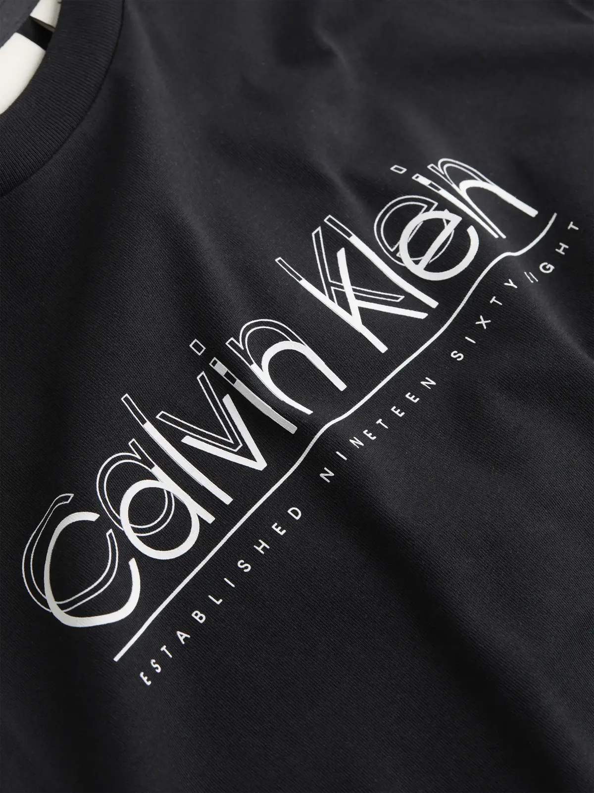 Calvin Klein Siyah Erkek T-Shirt & Polo