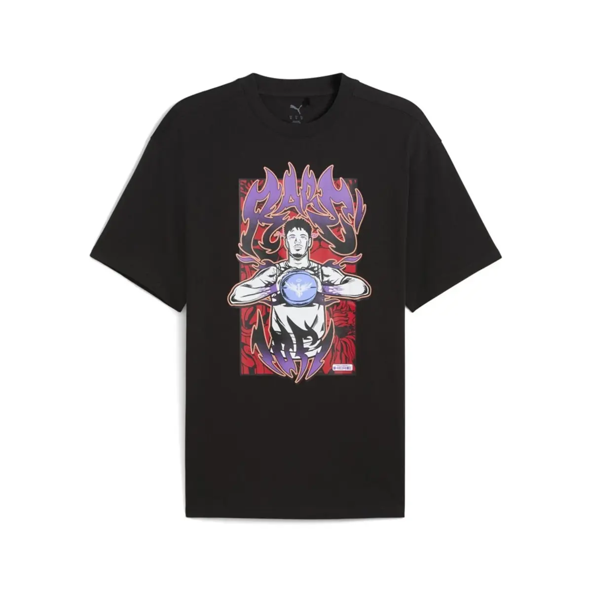 Puma Melo Phoenix Tee I Siyah Erkek T-Shirt