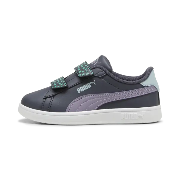 Puma Smash 3.0 Puma FC V PS Mor Çocuk Spor Ayakkabı