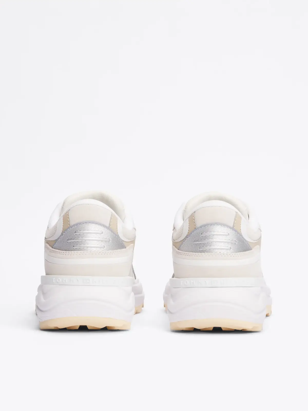 Tommy Hilfiger TH MODERN RUGGED RUN, 0F7 Krem Kadın Spor Ayakkabı & Sneaker