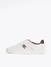 Tommy Hilfiger TH HERITAGE SNEAKER, 0K6 Beyaz Kadın Spor Ayakkabı & Sneaker