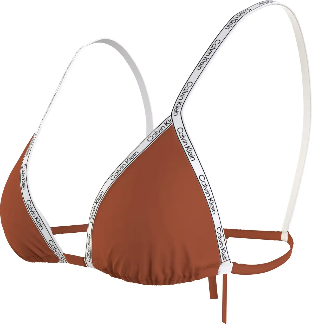 Calvin Klein TRIANGLE-RP Kadın Kahverengi Bikini Üstü