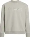 Calvin Klein SHADOW EMBOSSED LOGO Erkek Krem Sweatshirt