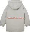 Calvin Klein SUSTAINABLE LONG PAR Erkek Gri Şişme Mont