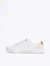 Tommy Hilfiger CHIC COURT SNEAKER, YBS Beyaz Kadın Spor Ayakkabı & Sneaker