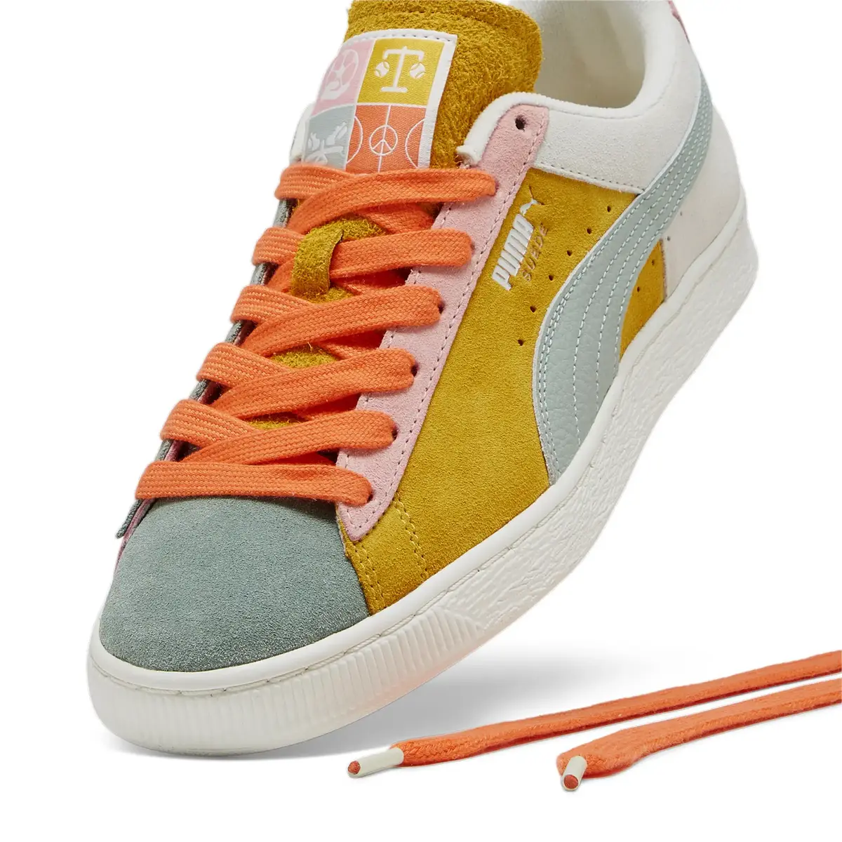 Puma Suede Icons Of Unity 1 Sarı Kadın Günlük Ayakkabı