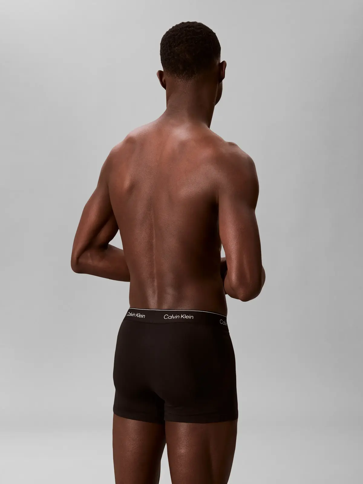 Calvin Klein RELAXED FIT TRUNK 3P Siyah Erkek 3lü Boxer