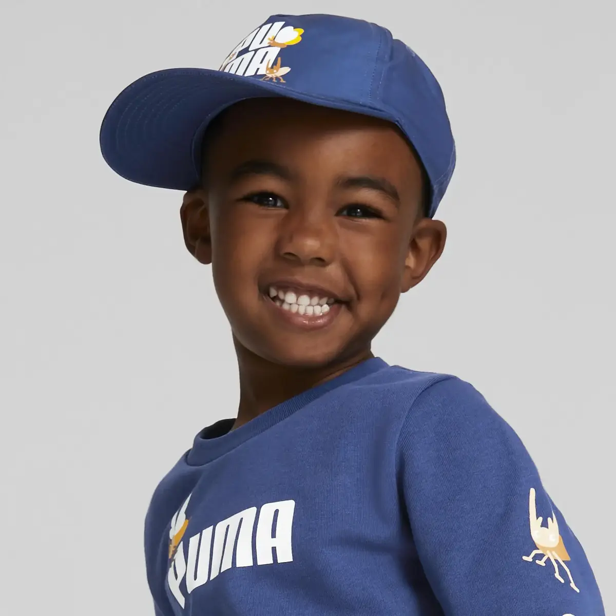 Puma Small World Pinch Panel Cap Mavi Çocuk Şapka
