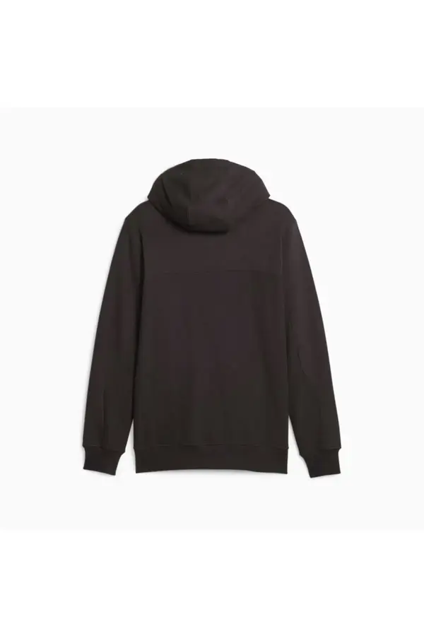 Puma BMW MMS Hdd Sweat Jacket Siyah Erkek Fermuarlı Sweatshirt