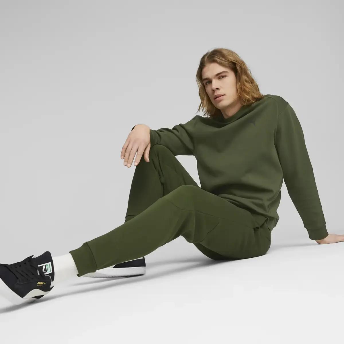 Puma RAD/CAL Pants Yeşil Erkek Eşofman Altı