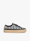 Tommy Hilfiger VULC ROPE SNEAKER IT, 0GZ Lacivert Kadın Spor Ayakkabı & Sneaker