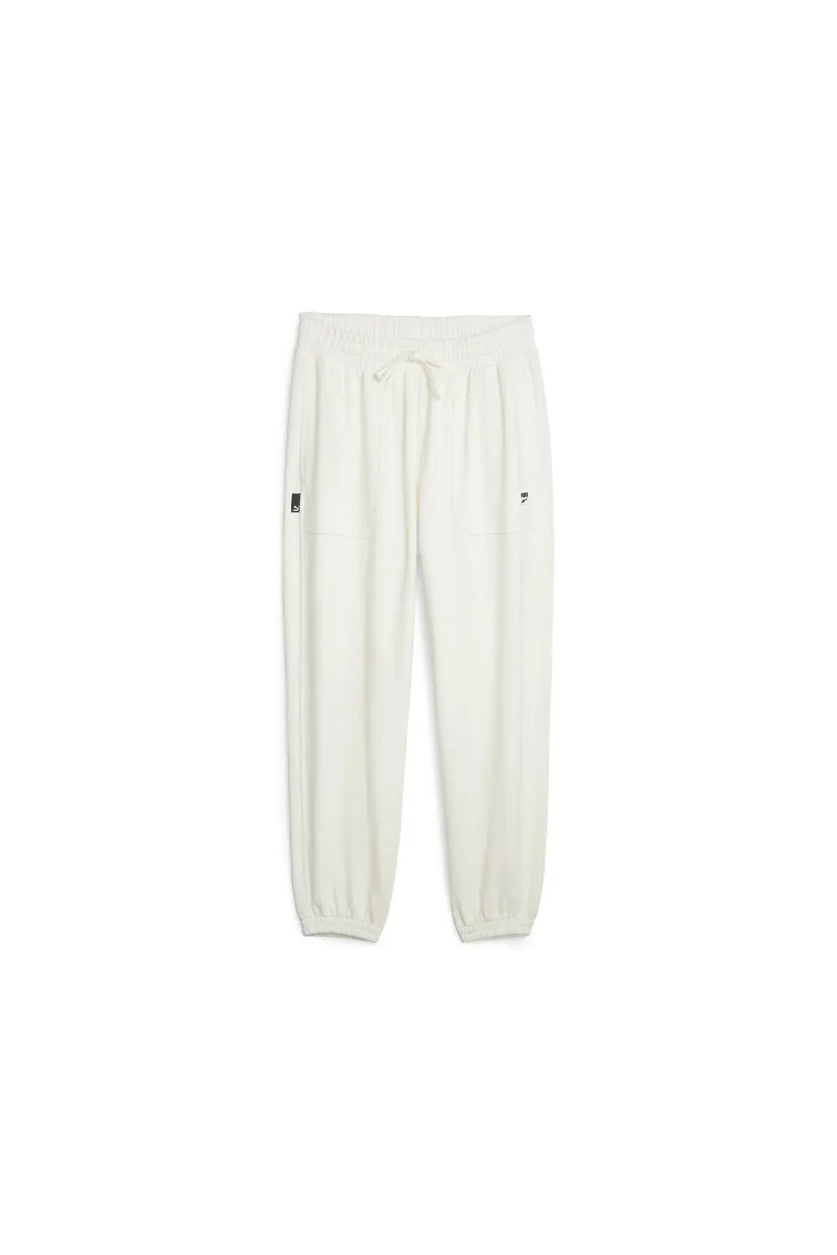 Puma DOWNTOWN Sweatpants TR Kırık Beyaz Kadın Eşofman Altı