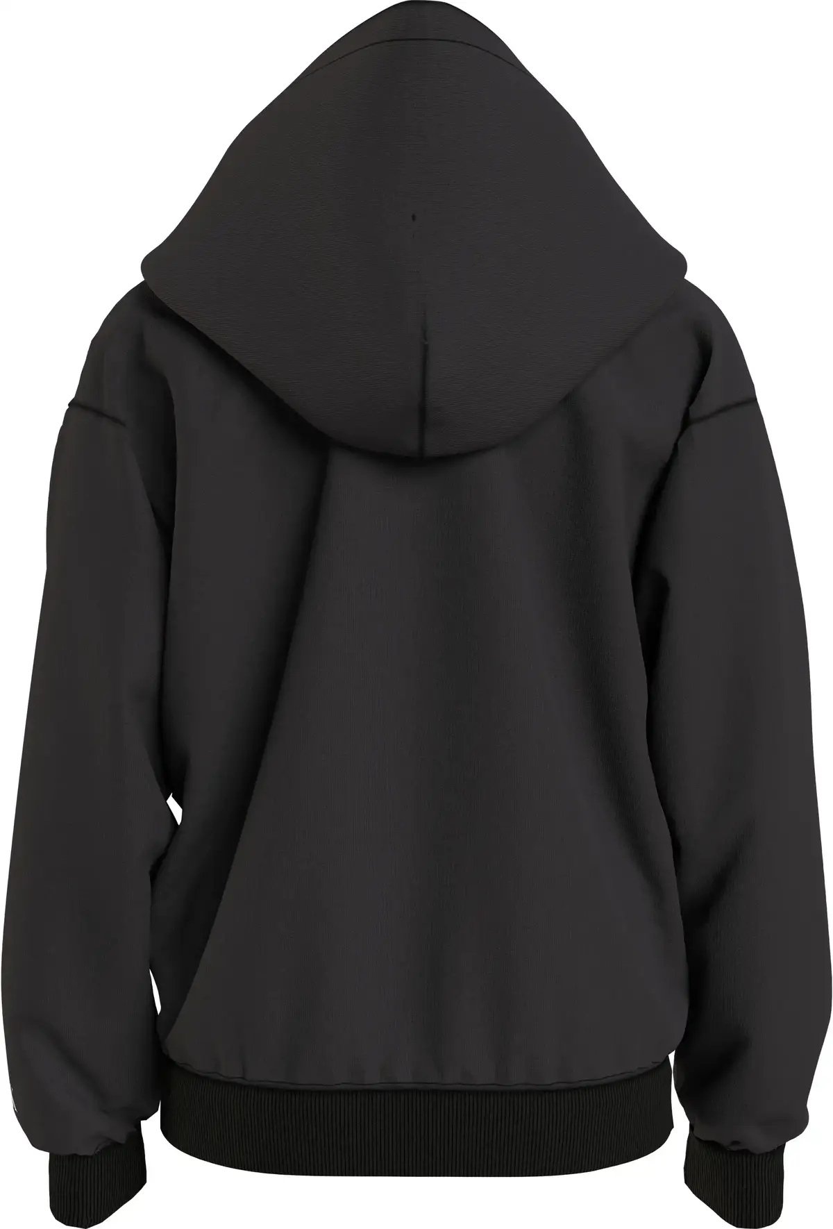 Calvin Klein STACKED LOGO RELAXED Erkek Siyah Hoodie