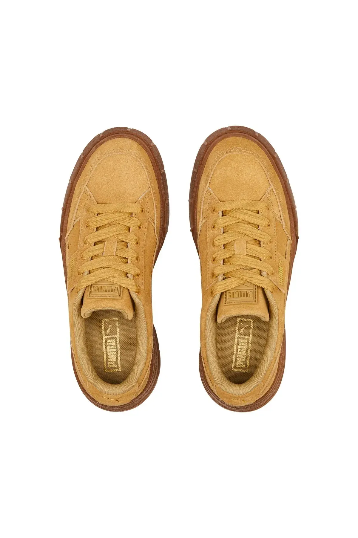 Puma Mayze Stack Suede Wns Bej Kadın Günlük Spor Ayakkabı