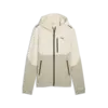 Puma PUMATECH Full-Zip Hoodie DK Krem Erkek Fermuarlı Hoodie