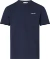 Calvin Klein MICRO LOGO INTERLOCK Erkek Antrasit T-Shirt