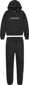 Calvin Klein INSTITUTIONAL LOGO H Erkek Siyah Eşofman Takımı