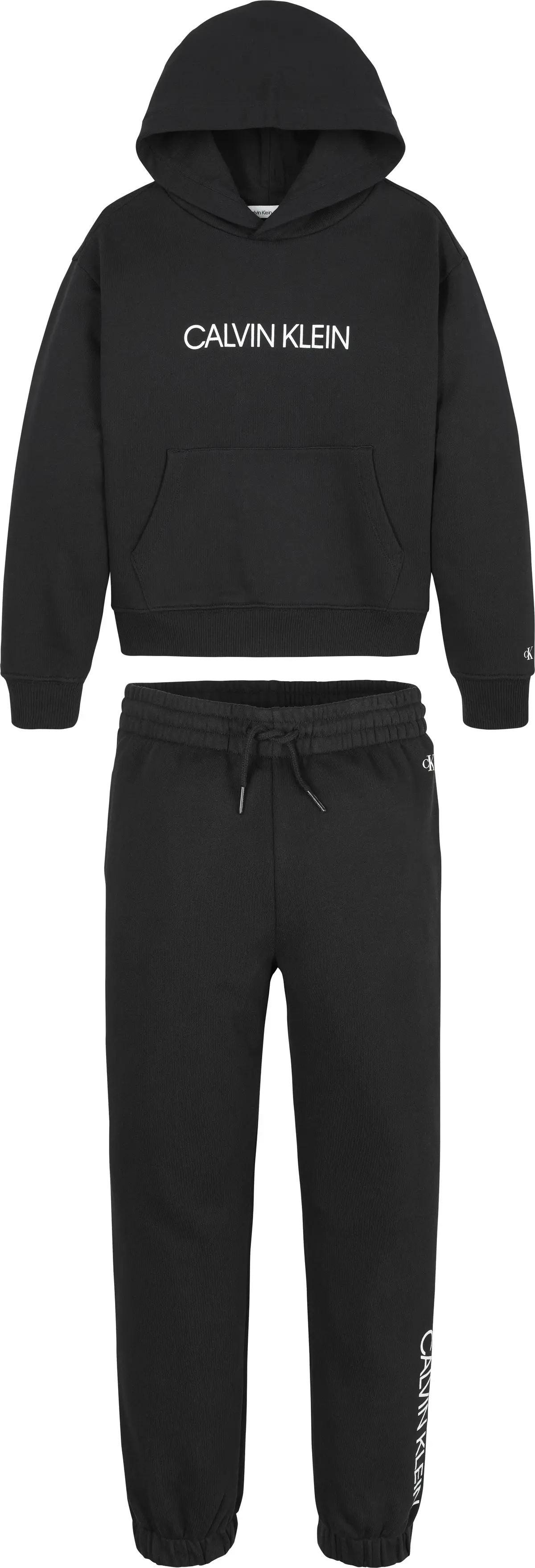 Calvin Klein INSTITUTIONAL LOGO H Erkek Siyah Eşofman Takımı