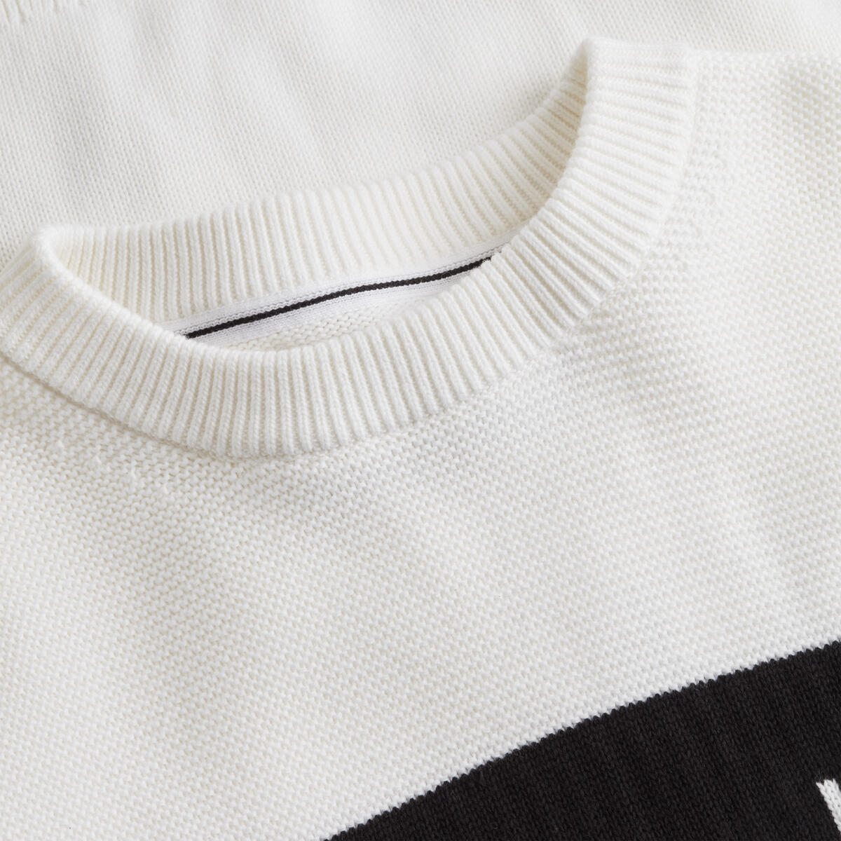 Calvin Klein INSTITUTIONAL BLOCKI Erkek Beyaz Kazak