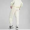 Puma DOWNTOWN Relaxed Sweatpants Bej Kadın Eşofman Altı