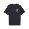 Puma GRAPHIC Card Play Tee Lacivert Erkek T-Shirt