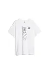 Puma X SPONGEBOB Graphic Tee Beyaz Unisex T-Shirt