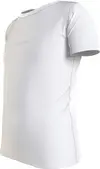 Calvin Klein METALLIC CHEST LOGO Kadın Beyaz T-Shirt