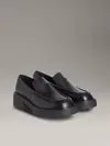 Calvin Klein COMBAT LOAFER HW LTH Siyah Kadın Günlük Spor Ayakkabı
